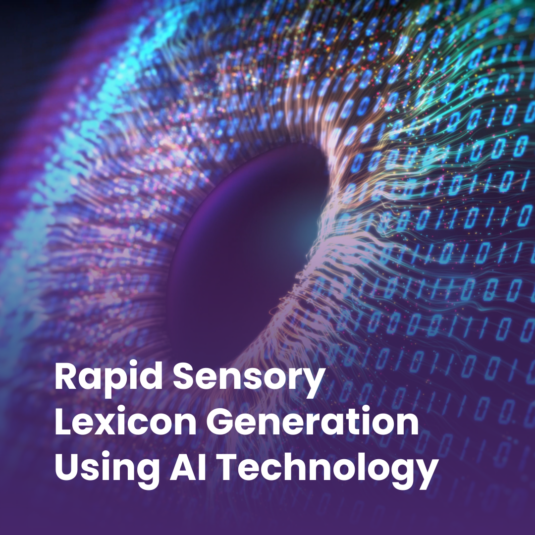Rapid Sensory Lexicon Generation Using AI Technology